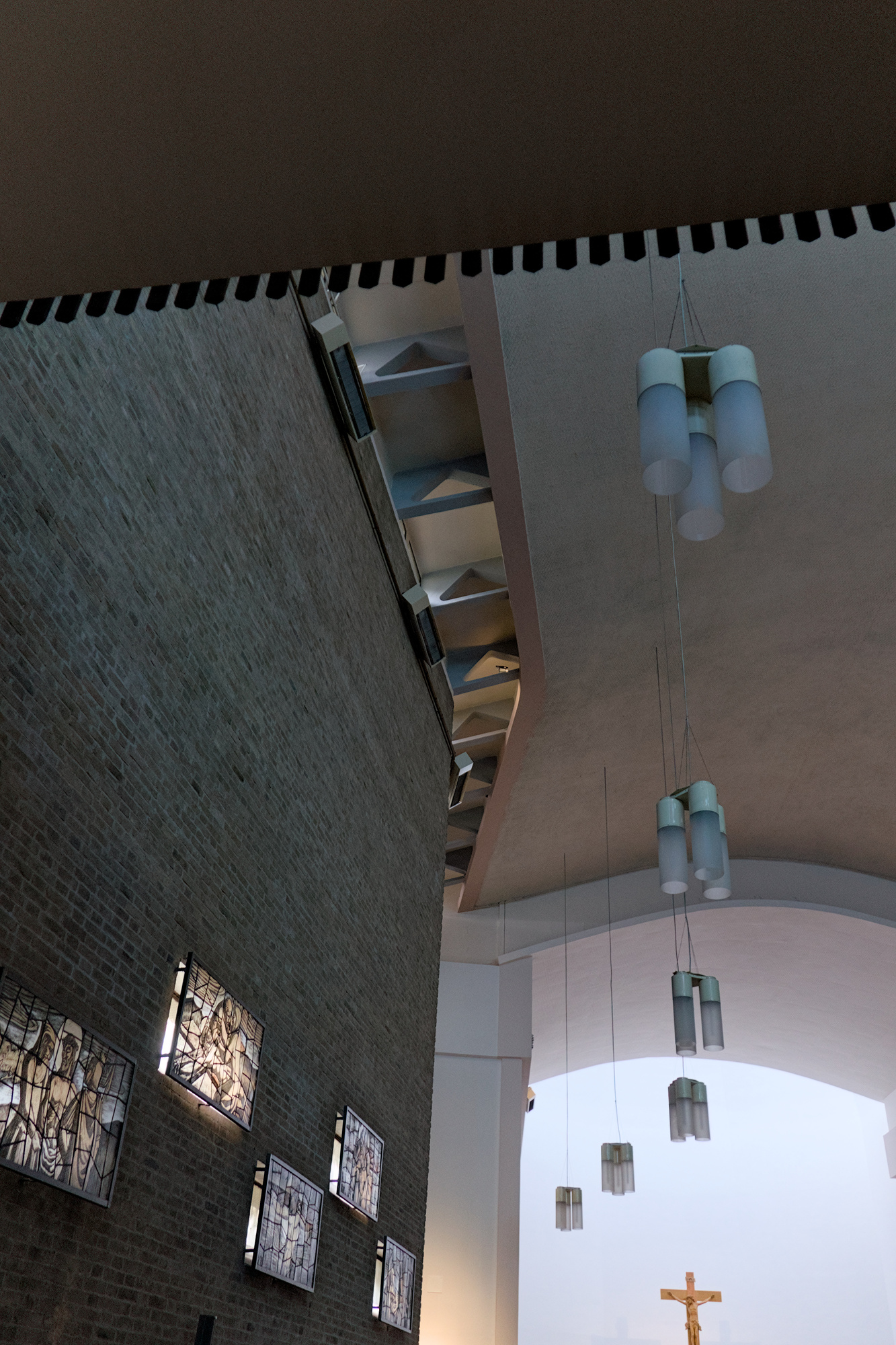 Giulio Brunetta, chiesa dei Santi Angeli Custodi, 1954-57, via Scuole 6, Padova