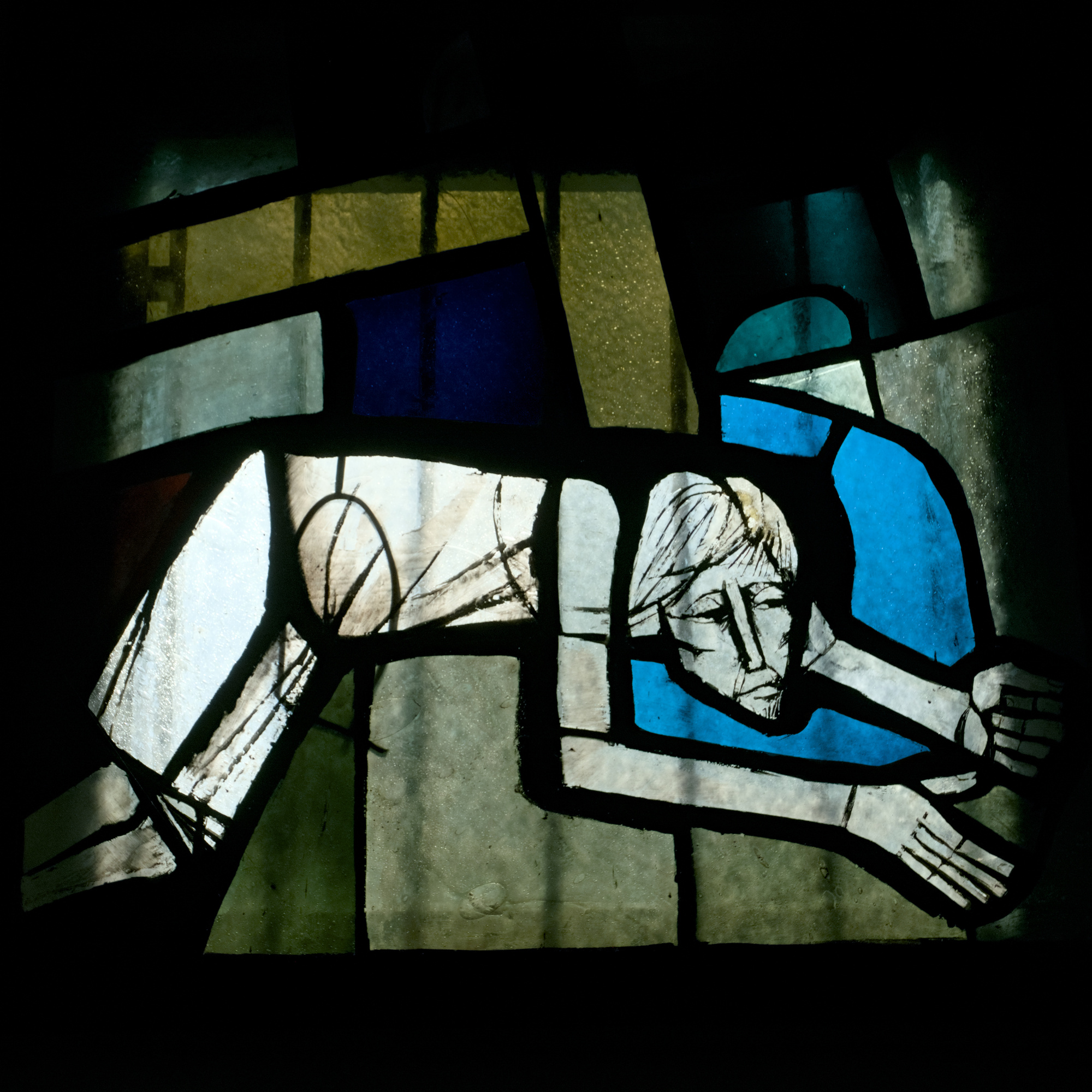 Giorgio Scalco, stazione della Via Crucis, 1965, chiesa dello Spirito Santo (Berlese, Checchi, Cristofoli, Gusso, Negri, Tombola, Vallot, Zabai, 1960-61), via Alessandro Prosdocimi 3, Padova