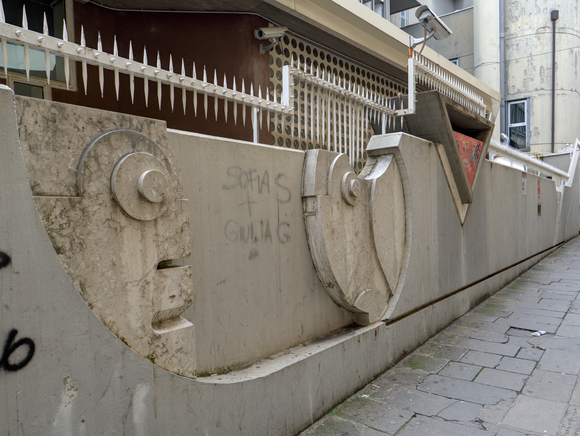 Giuseppe Samonà (collaborazione: Alberto Samonà), Banca d'Italia (Giuseppe e Alberto Samonà, 1968-1974), passaggio Tito Livio, Padova