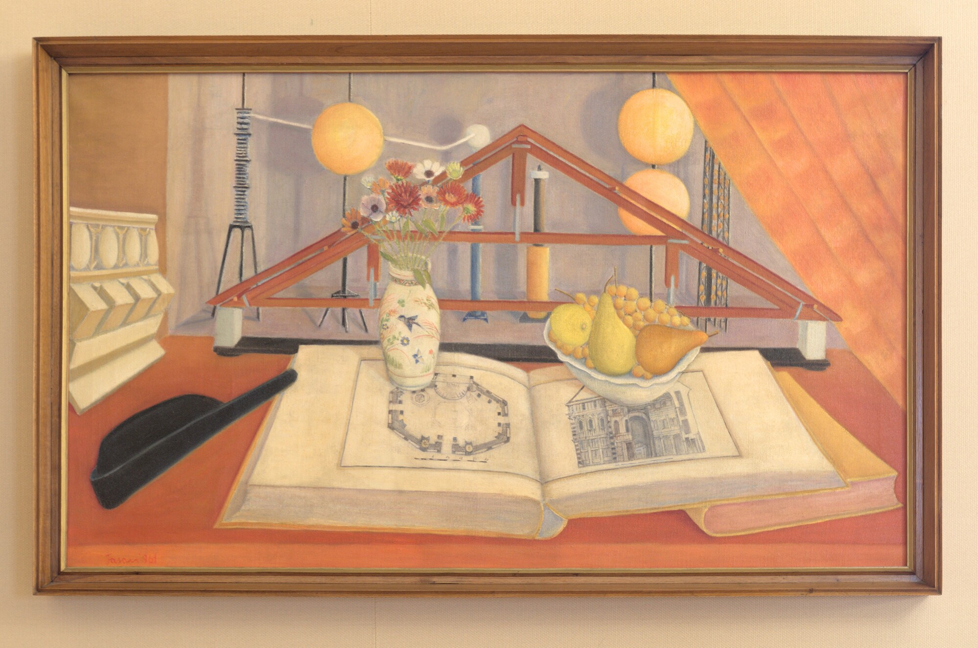 Antonio Fasan, *Facoltà di Ingegneria*, olio su tela, 1940, *Sala da pranzo*, palazzo Bo, via VIII Febbraio 2, Padova